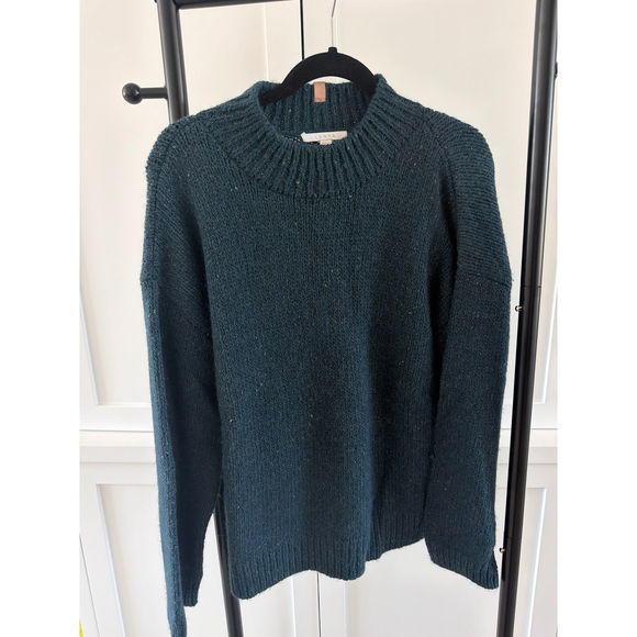 Lunya Sweaters - Lunya Dark Green Knit Sweater